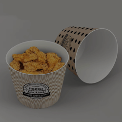 Buckets de papel