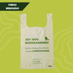 Funda biodegradable de almidon de maiz - Quito